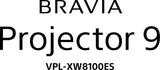 Sony BRAVIA VPL-XW8100 Standard throw projector 3400 ANSI lumens SXRD UHD 4K (3840x2160) Black