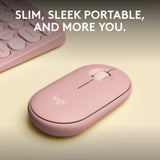 Logitech 910-007014 mouse Travel Ambidextrous RF Wireless + Bluetooth Optical 4000 DPI