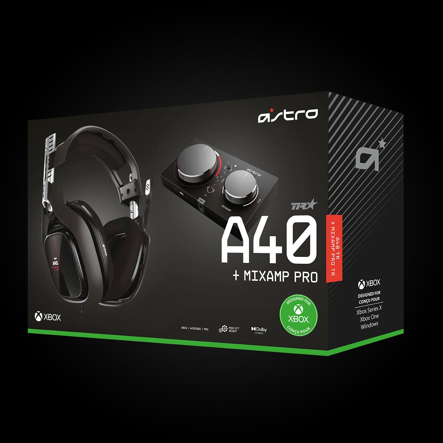ASTRO Gaming A40 TR Headset + MixAmp Pro TR for Xbox One & PC – AV