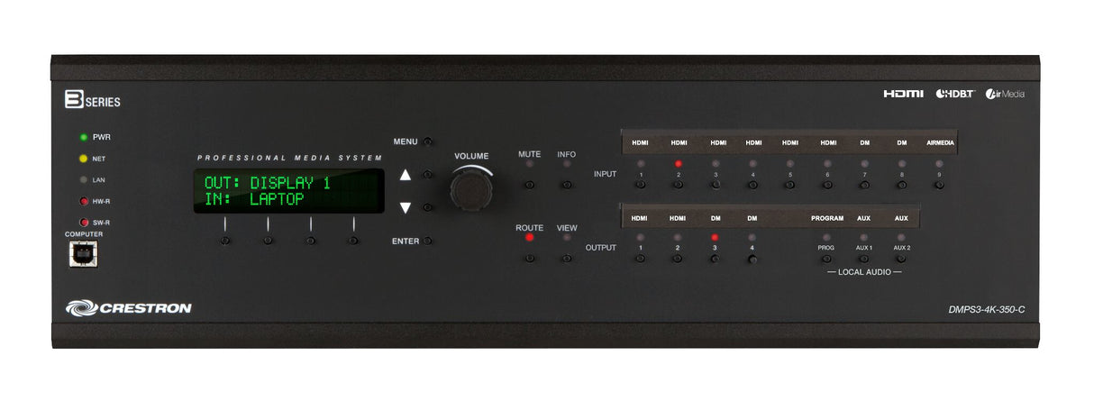 Crestron DMPS3-4K-350-C video-switch HDMI