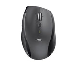 LOGITECH M705 Mouse right-handed laser wireless 2.4 GHz USB wireless receiver grey