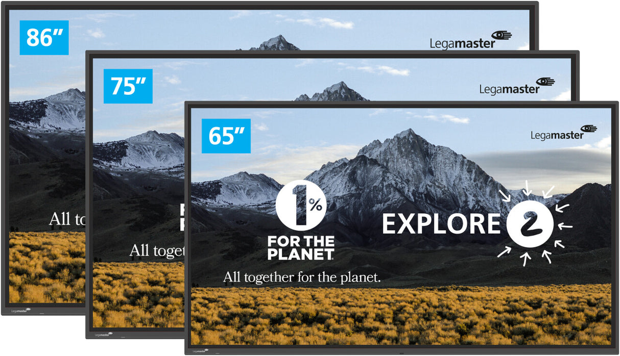 Legamaster EXPLORE 2 touch monitor EXP-7510 EU