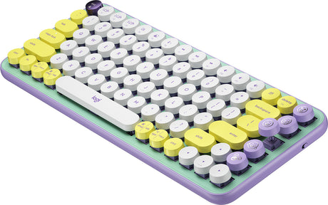 Logitech POP Keys Wireless Mechanical Keyboard With Emoji Keys