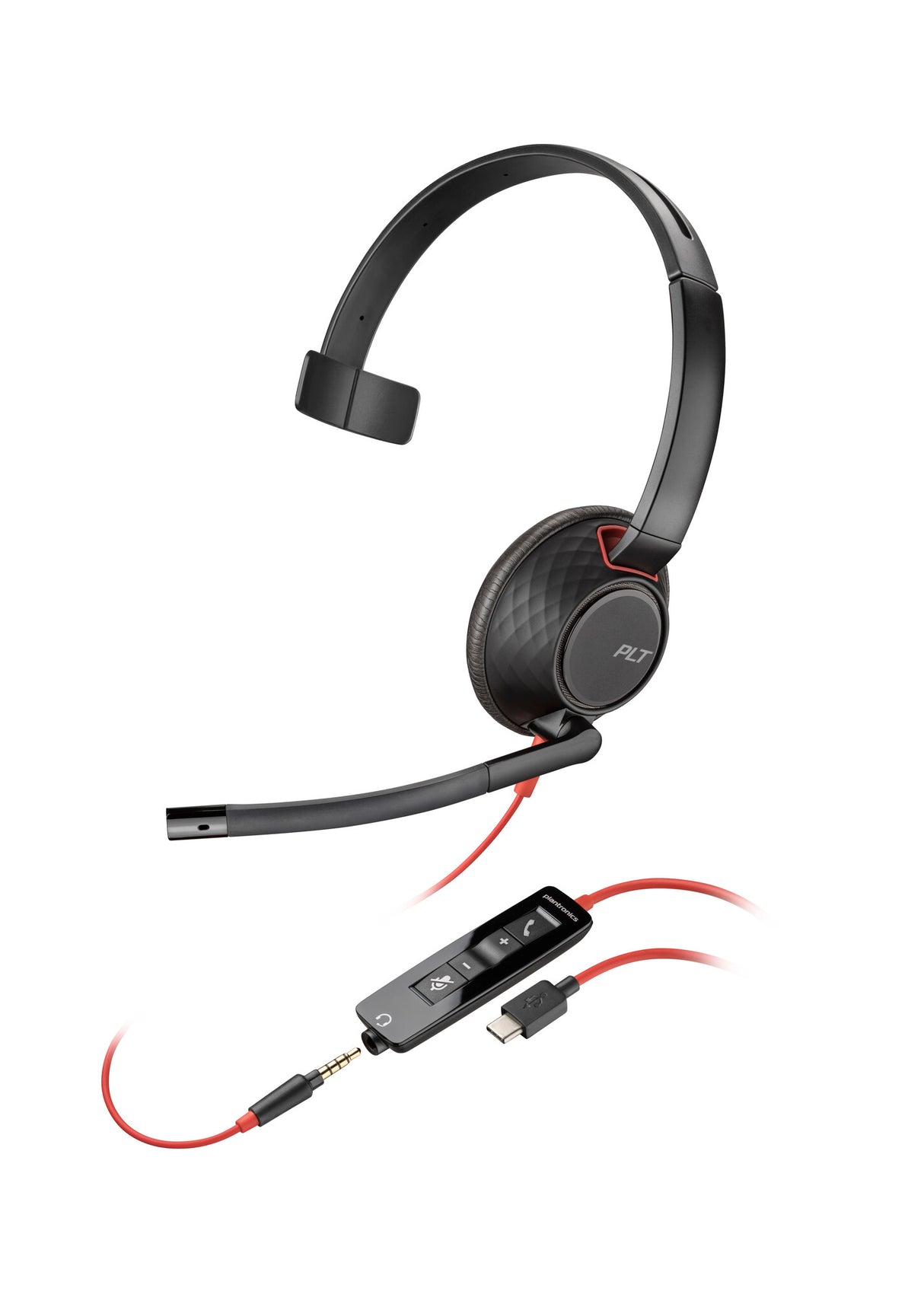 Poly Blackwire C5210 USB-C Headset +Inline Cable (Bulk)