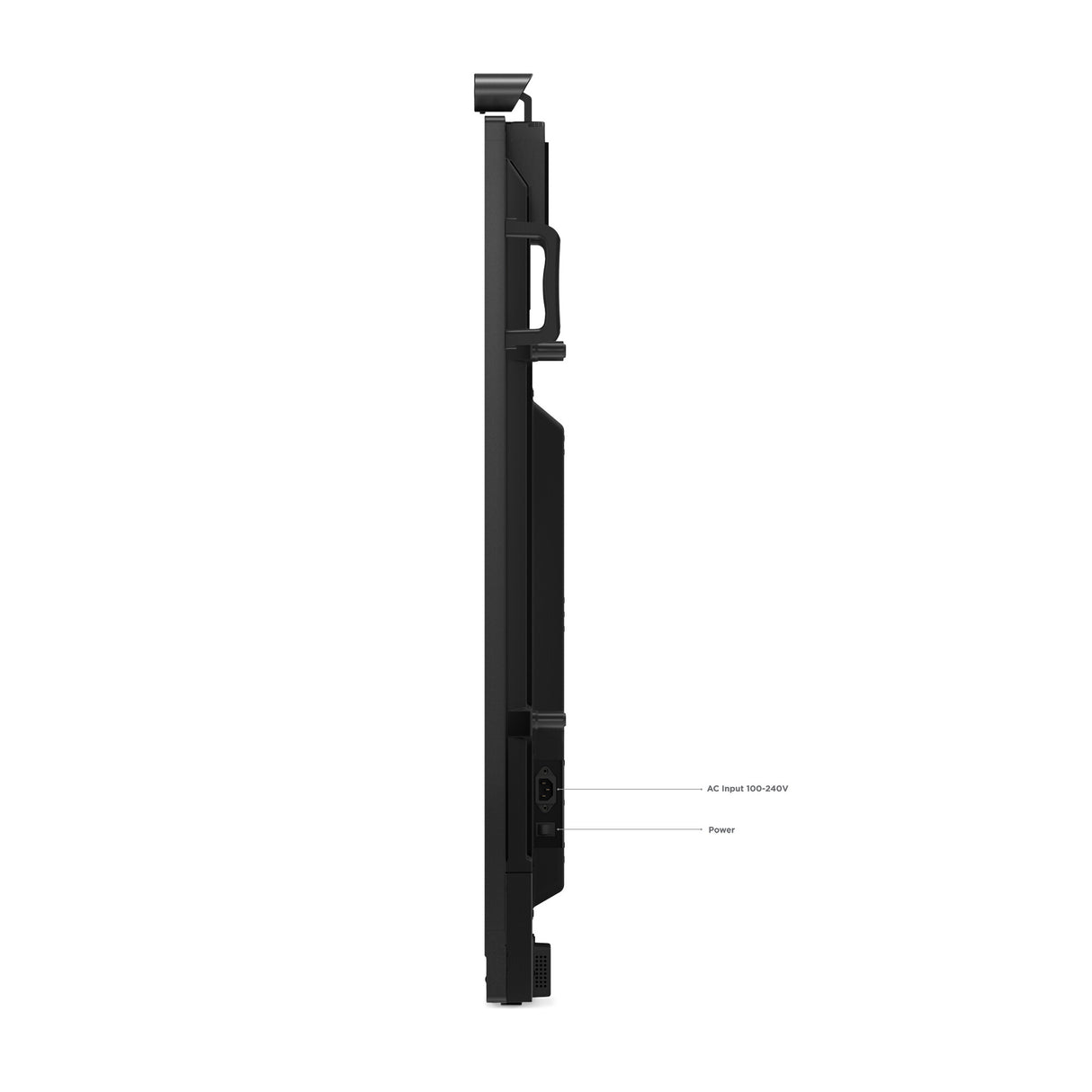 Lenovo ThinkVision T65 computer monitor 165.1 cm (65") 3840 x 2160 pixels 4K Ultra HD LED Touchscreen Black