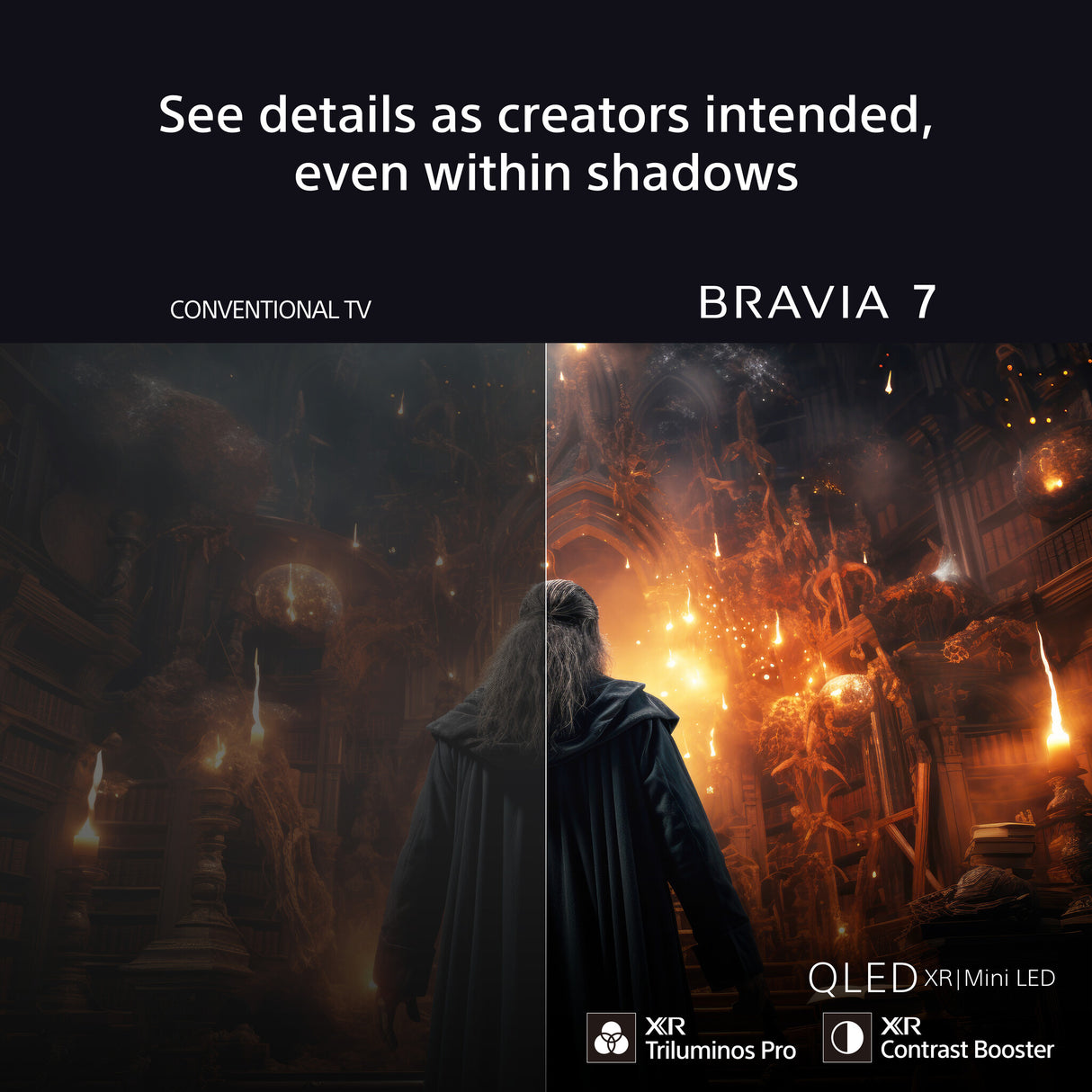 Sony FWD-65XR70 TV 165.1 cm (65") 4K Ultra HD Smart TV Wi-Fi Black