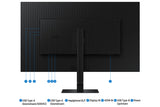 Samsung S80D computer monitor 94 cm (37") 3840 x 2160 pixels 4K Ultra HD LCD Black