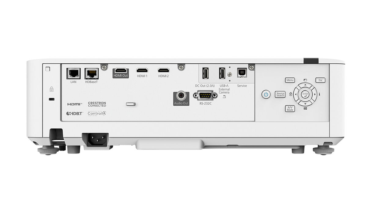 Epson EB-L570U dataprojekter 5200 ANSI lumens 3LCD WUXGA (1920x1200) Sort, Hvid