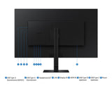 Samsung LS37D800UAUXXE computer monitor 94 cm (37") 3840 x 2160 pixels 4K Ultra HD Black