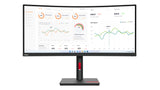Lenovo ThinkVision T34w-30 LED display 86.4 cm (34") 3440 x 1440 pixels Wide Quad HD Black