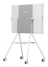 Logitech Rally Board 65 Cart Grey, White Flat panel Multimedia cart