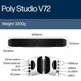 Poly Studio V72 USB Video Bar