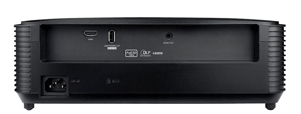 Optoma DH351 Standard throw projector 3600 ANSI lumens DLP 1080p (1920x1080) 3D Black