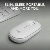Logitech 910-007013 mouse Travel Ambidextrous RF Wireless + Bluetooth Optical 4000 DPI