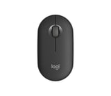 Logitech Pebble 2 M350s mouse Travel Ambidextrous RF Wireless + Bluetooth Optical 4000 DPI