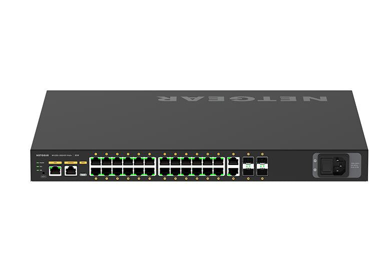 NETGEAR GSM4230PX Administreret L2/L3/L4 Gigabit Ethernet (10/100/1000) Strøm over Ethernet (PoE) Sort
