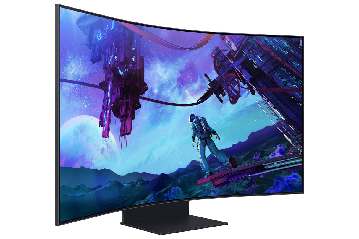 Samsung G97NC computerskærm 139,7 cm (55") 3840 x 2160 pixel 4K Ultra HD LED Sort