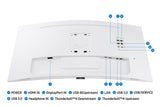 Samsung S65TC computer monitor 86.4 cm (34") 3440 x 1440 pixels UltraWide Quad HD LED White