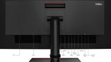 Lenovo ThinkVision P34w-20 LED display 86.7 cm (34.1") 3440 x 1440 pixels Wide Quad HD Black