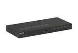 NETGEAR GSM4212PX Administreret L2/L3 Gigabit Ethernet (10/100/1000) Strøm over Ethernet (PoE) 1U Sort