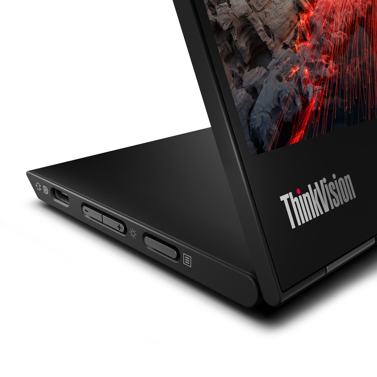Lenovo ThinkVision M14t Gen 2 LED display 35.6 cm (14") 2240 x 1400 pixels 2.2K Touchscreen Black