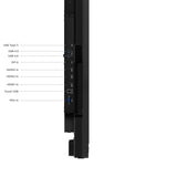 Lenovo ThinkVision T75 computer monitor 190.5 cm (75") 3840 x 2160 pixels 4K Ultra HD LED Touchscreen Black