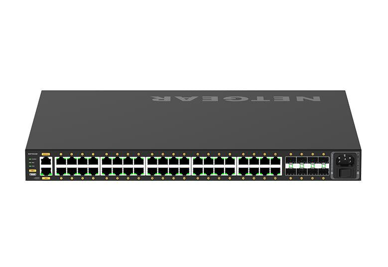 NETGEAR GSM4248PX Managed L2/L3/L4 Gigabit Ethernet (10/100/1000) Power over Ethernet (PoE) 1U Black