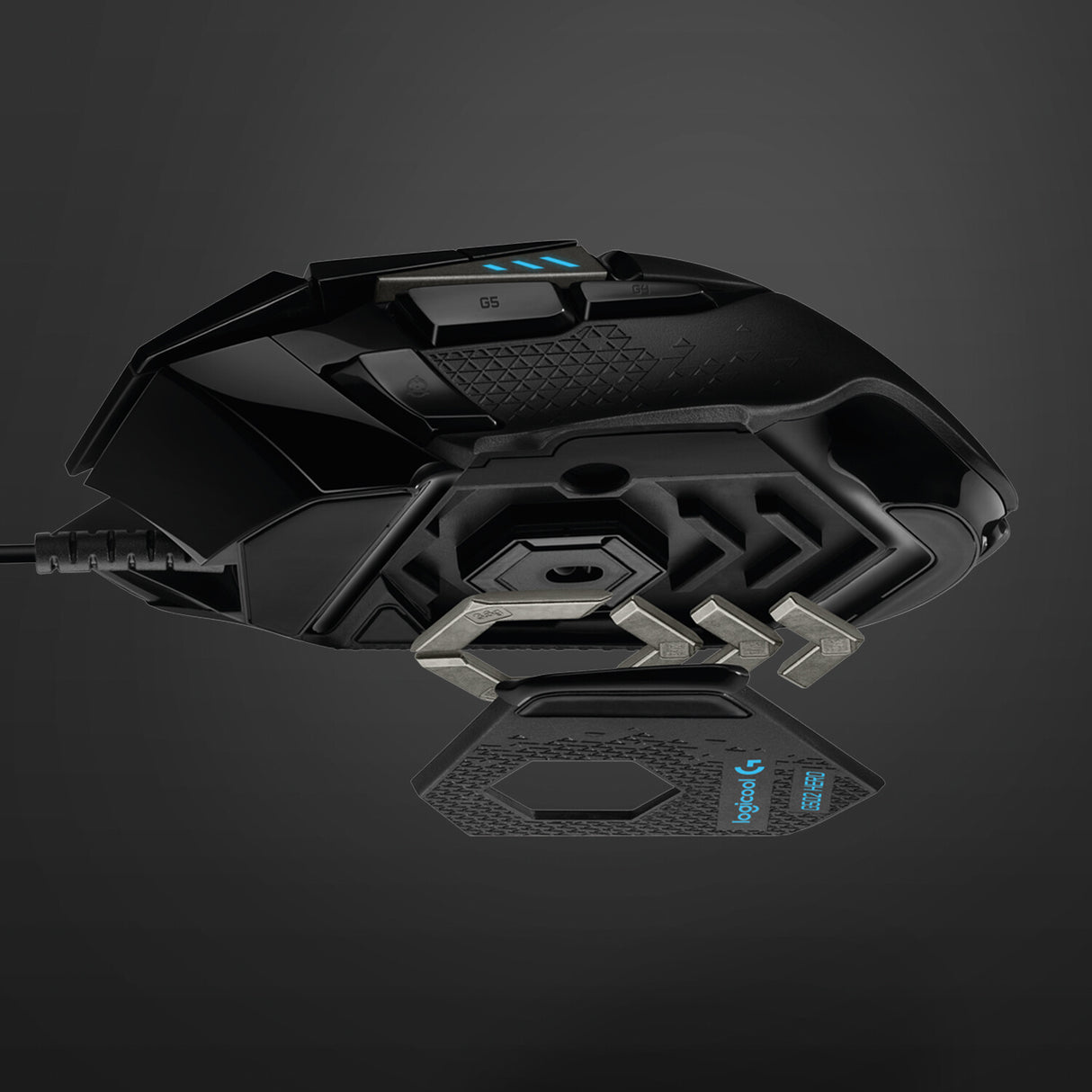 Logitech G G502 Hero mus Spil Højre hånd USB Type-A Optisk 25600 dpi