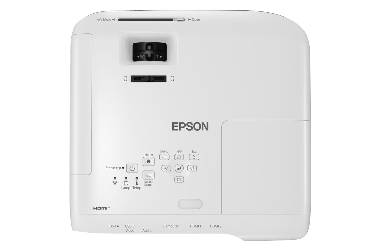 Epson EB-FH52 Standard throw projector 4000 ANSI lumens 3LCD 1080p (1920x1080) White
