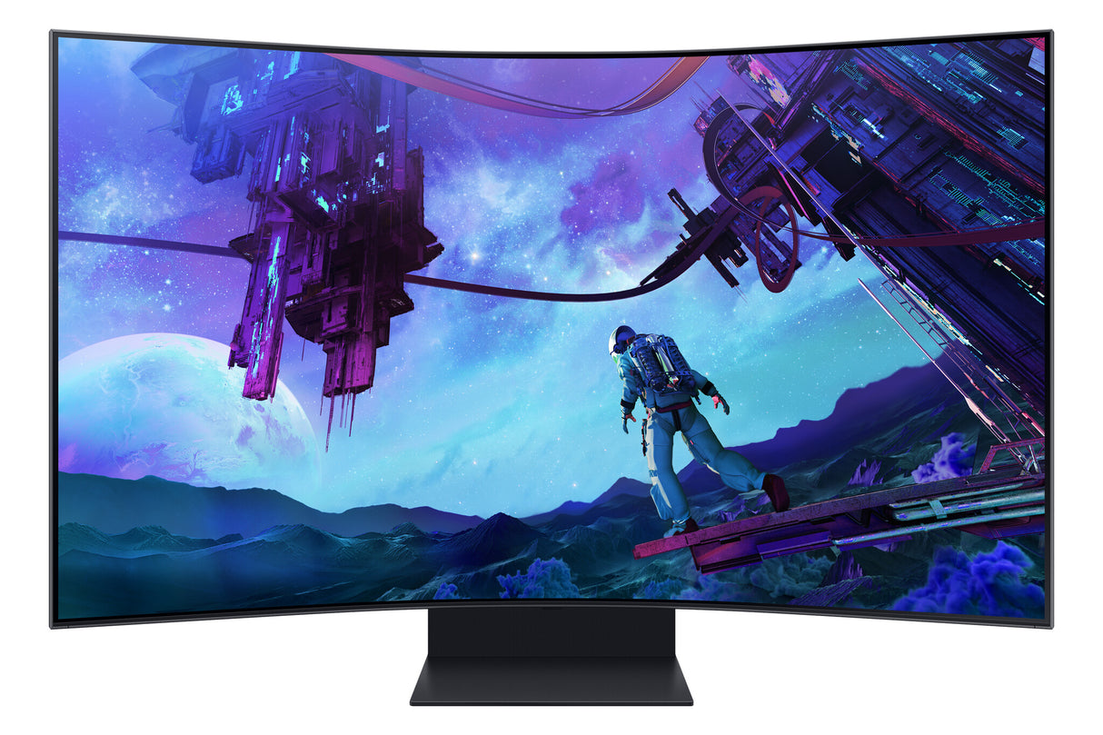 Samsung G97NC computerskærm 139,7 cm (55") 3840 x 2160 pixel 4K Ultra HD LED Sort
