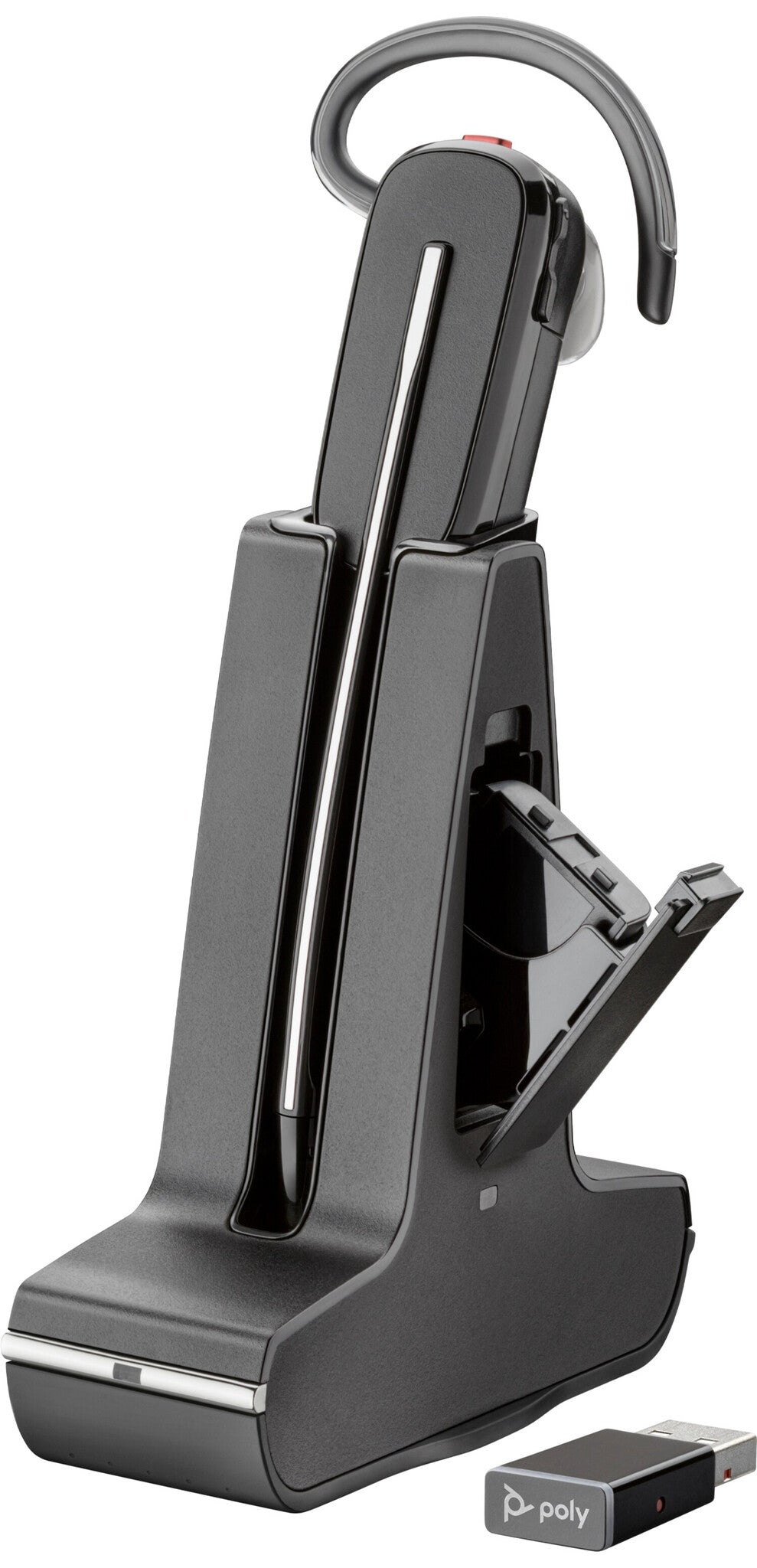 Poly Savi 8245 Headset Cradle and Wearing Accessories