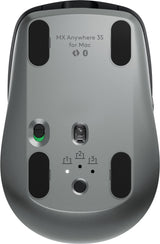 Logitech MX Anywhere 3S for Mac mus Kontor Højre hånd RF trådløs + Bluetooth Laser 8000 dpi