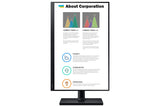 Samsung T45F computer monitor 61 cm (24") 1920 x 1200 pixels WUXGA LCD Black