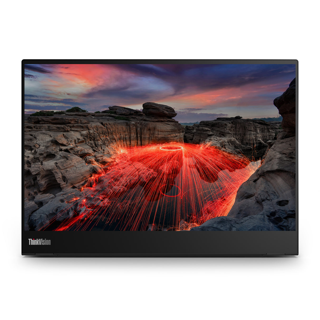 Lenovo ThinkVision M14t Gen 2 LED display 35.6 cm (14") 2240 x 1400 pixels 2.2K Touchscreen Black