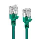 Microconnect V-FTP6A01G-SLIM networking cable Green 1 m Cat6a U/FTP (STP)