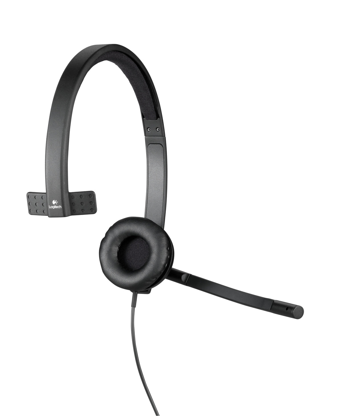Logitech 981-000571 hovedtelefoner/headset Ledningsført Kontor/Callcenter USB Type-A Sort