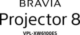 Sony VPL-XW6100 Standard throw projector 2700 ANSI lumens SXRD UHD 4K (3840x2160) White