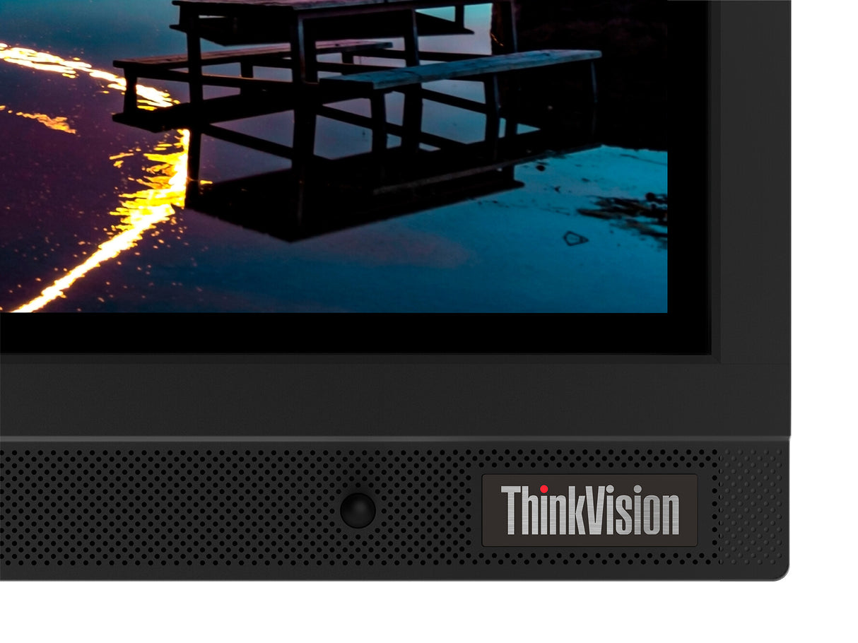 Lenovo ThinkVision T86 computer monitor 2.18 m (86") 3840 x 2160 pixels 4K Ultra HD LED Touchscreen Black