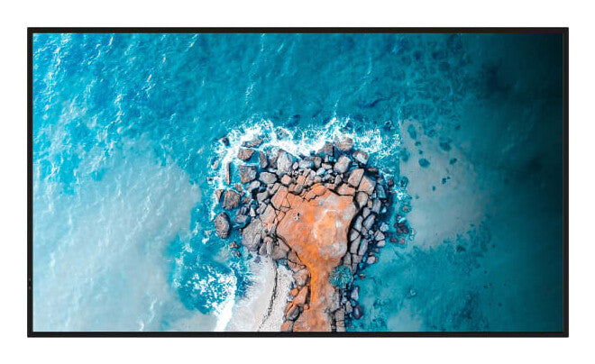 Hisense 50DM66E Signage Display Digital signage flat panel 127 cm (50") LED Wi-Fi 500 cd/m² 4K Ultra HD Black Built-in processor Android 11 24/7