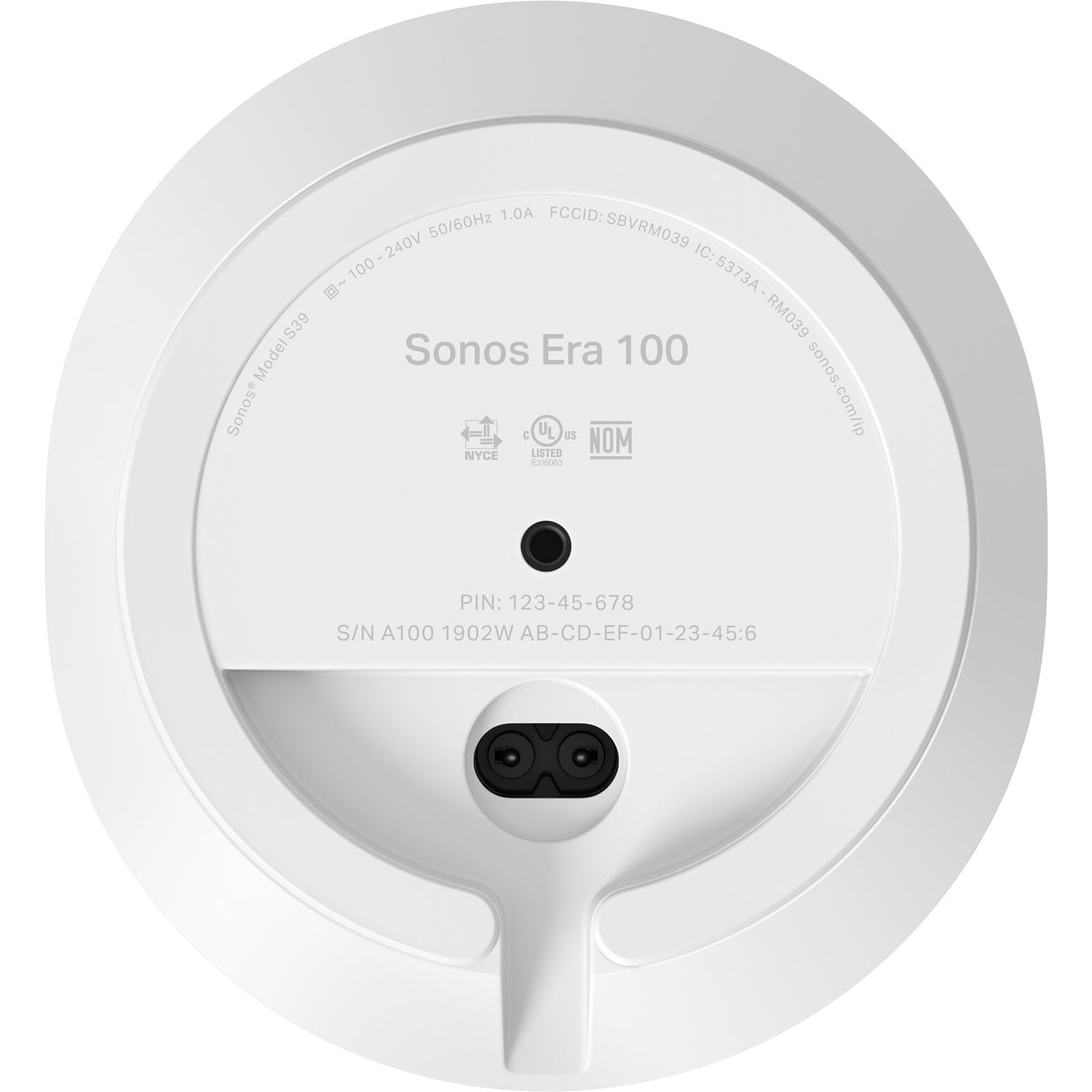 Sonos Era 100 White Wired & Wireless