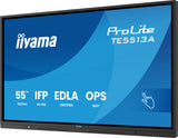 iiyama TE5513A-B2AG Signage Display Interactive flat panel 138.7 cm (54.6") Wi-Fi 500 cd/m² 4K Ultra HD Black Touchscreen Built-in processor Android 24/7