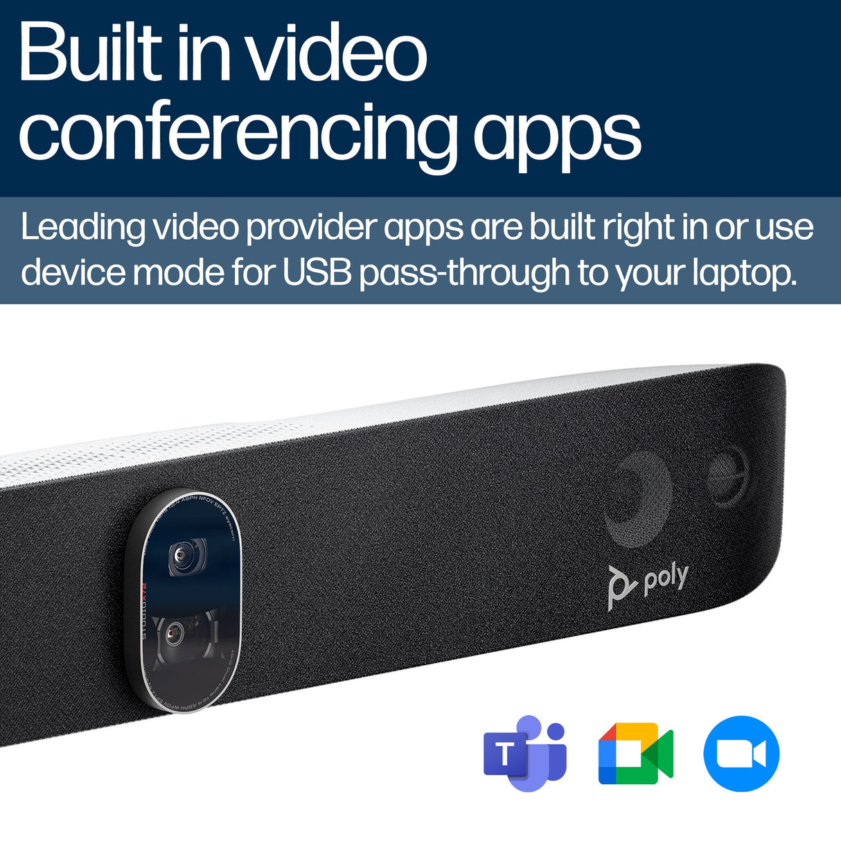 Poly Studio X72 All-In-One Video Bar with TC10 Controller Kit