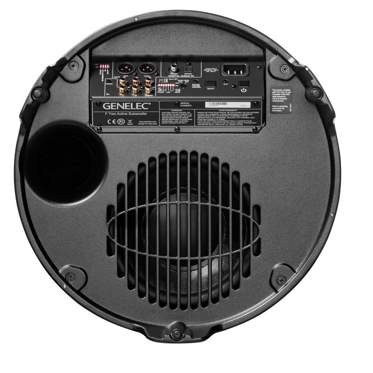Genelec F Two Active Black Active subwoofer 150 W