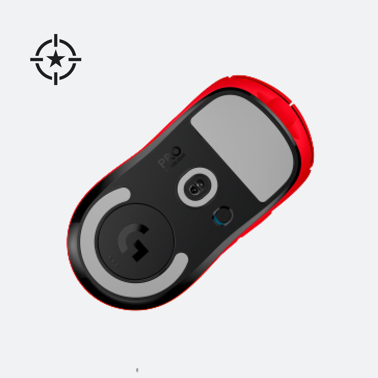Logitech G Pro X Superlight mus Spil Højre hånd RF trådløst Optisk 25600 dpi