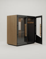 Mutebox Work Sort dør / Classic Oak