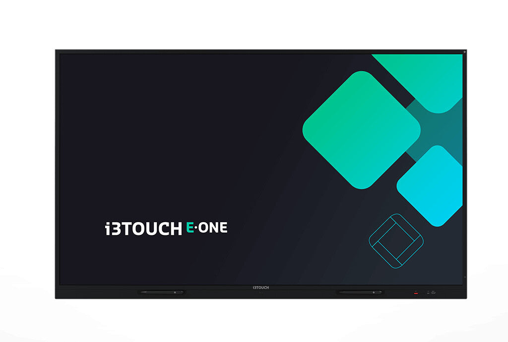 i3-Technologies i3TOUCH E-ONE interactive whiteboard 139.7 cm (55") 3840 x 2160 pixels Touchscreen Black