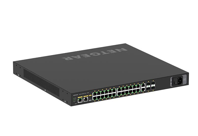 NETGEAR GSM4230PX Administreret L2/L3/L4 Gigabit Ethernet (10/100/1000) Strøm over Ethernet (PoE) Sort