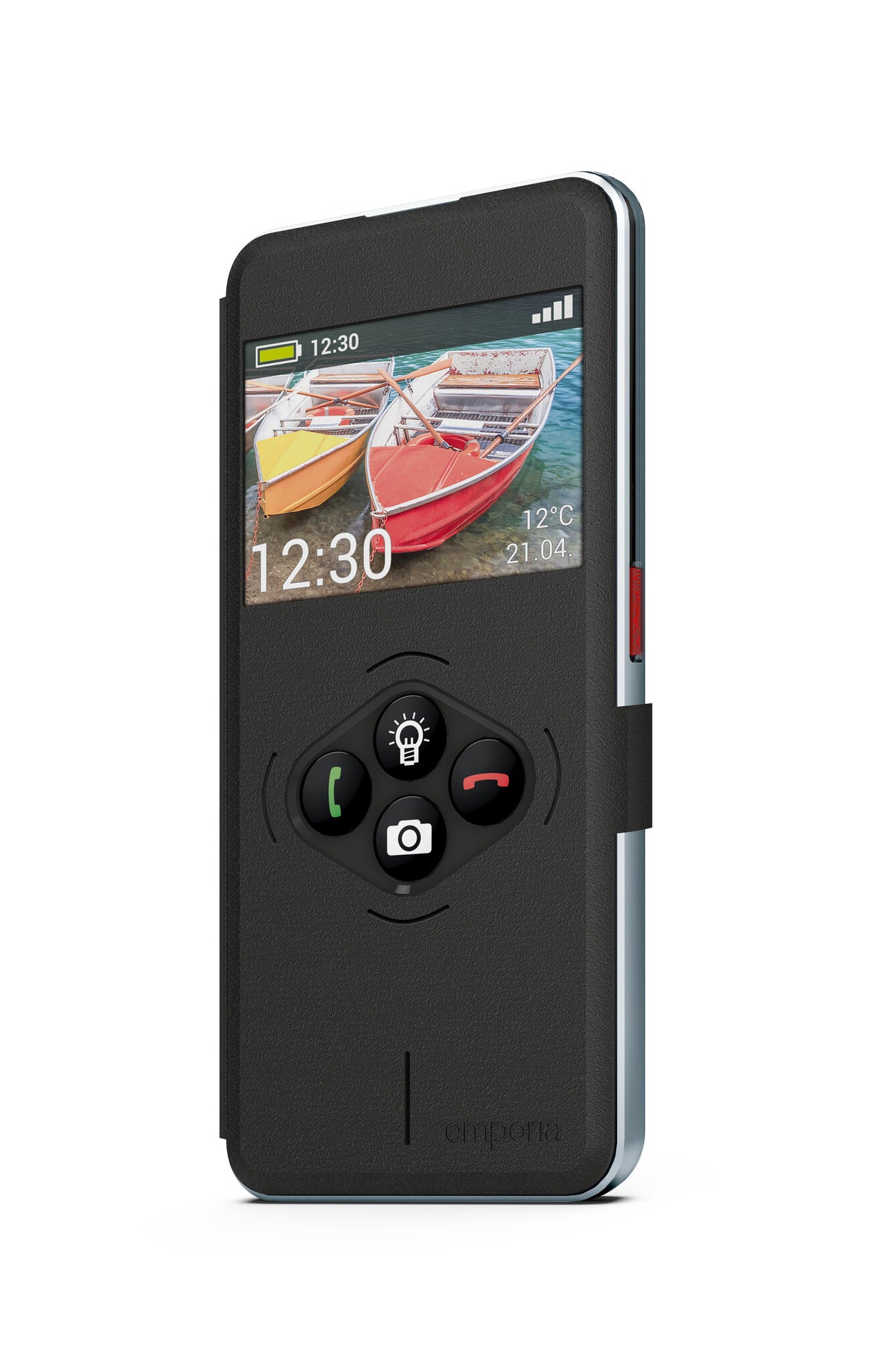 Emporia emporiaSMART.6 16.7 cm (6.58") Android 13 5G USB Type-C 6 GB 128 GB Black, Silver