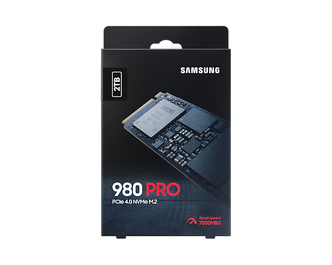 Samsung 2TB, M.2, NVMe, PCIe Gen 4.0 x4, V-NAND 3-bit MLC, TRIM, S.M.A.R.T, AES 256-bit, 80.15 x 22.15 x 2.38 mm
