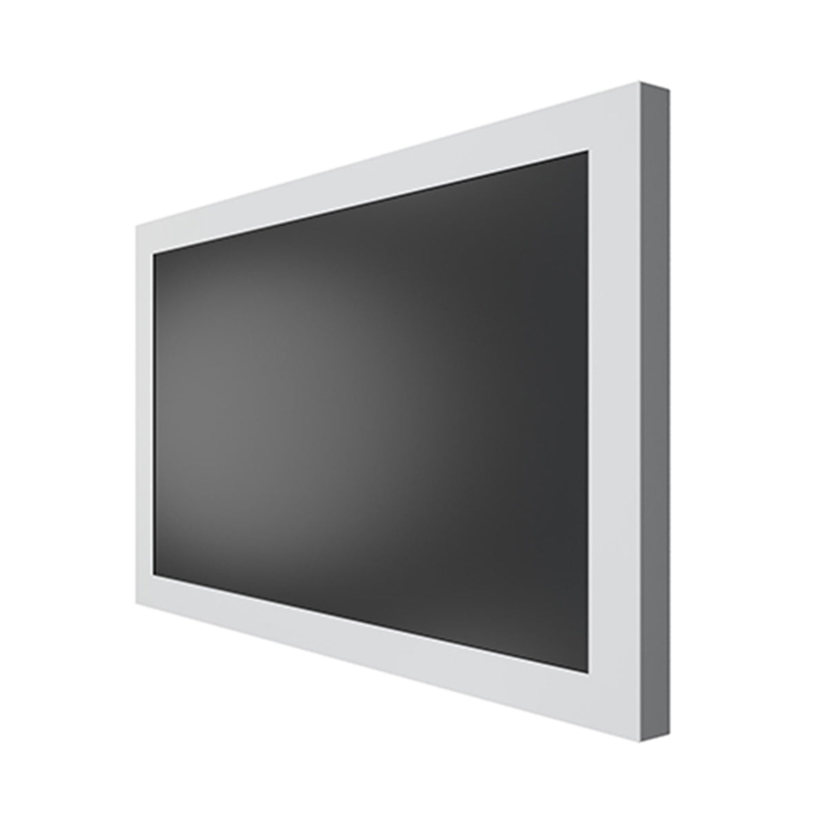 Chief ImpactTM On-Wall Kiosk - Landscape 65 Inch White